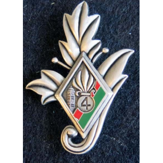  Commissariat du 4° Régiment étranger d'infanterie LR Paris 