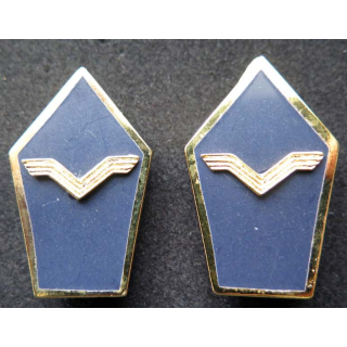 paire de col d'uniforme de l'aviation de pays inconnu fabrication CSV