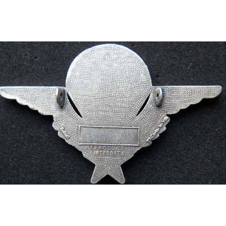 BREVET PARA :  insigne métallique de brevet parachutiste Ballard