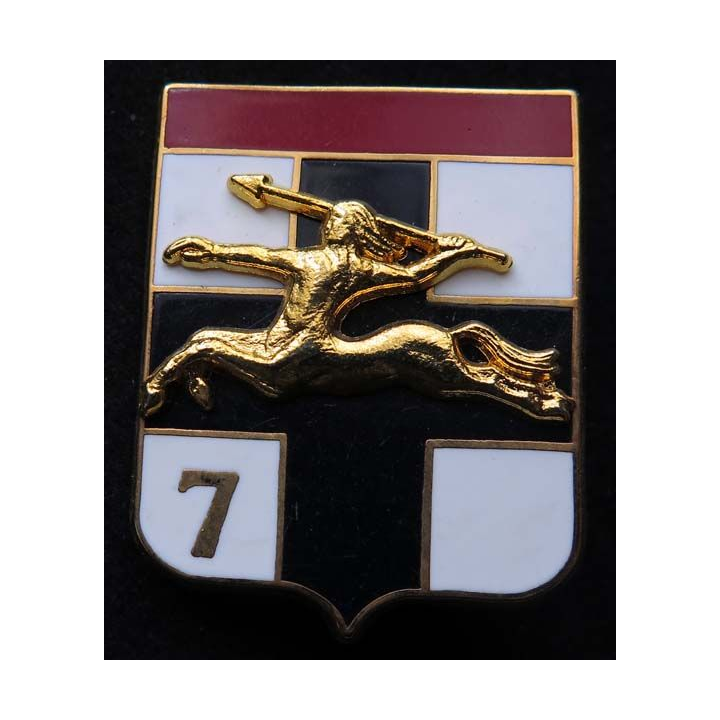 7° DB division blindée ballard G. 1199 chiffre 7 centaure sagittaire