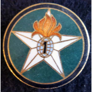 compagnie montée du 1° Régiment étranger d'infanterie Drago Paris en émail 