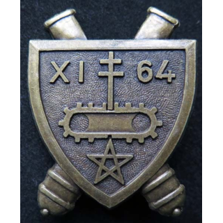 64° RAA XI° Groupe régiment artillerie Afrique 2° DB division blindée