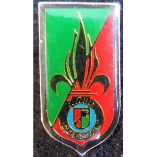 pin's métallique de l’amicale des anciens de la Légion Etrangère de Colmar 