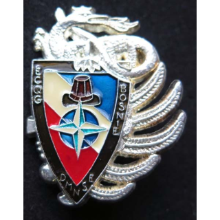 14° RPCS ECQG parachutiste Bosnie DMNSE Ballard OTAN dragon ARGENT