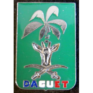 DAGUET: insigne métallique de la division DAGUET Delsart Sens