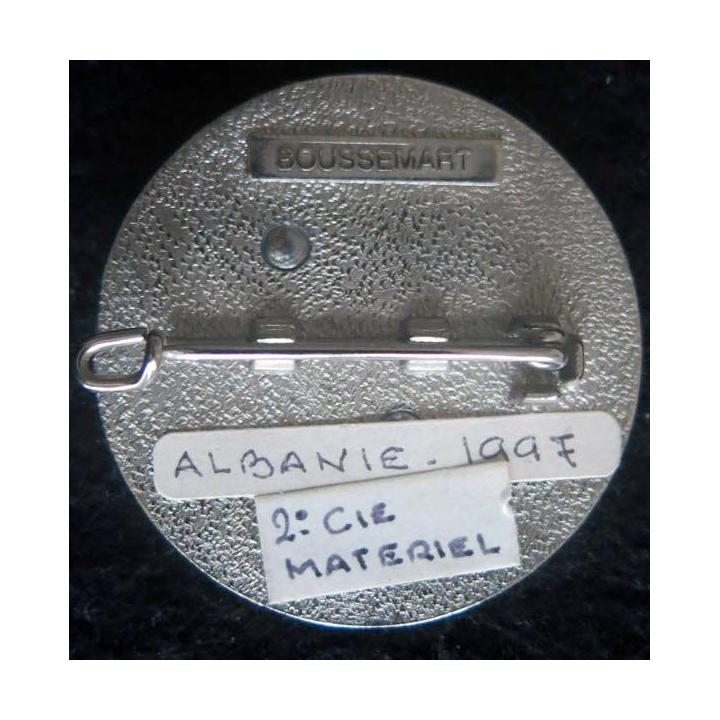 2° Compagnie du Matériel 9° division d'infanterie de marine FMP en Albanie