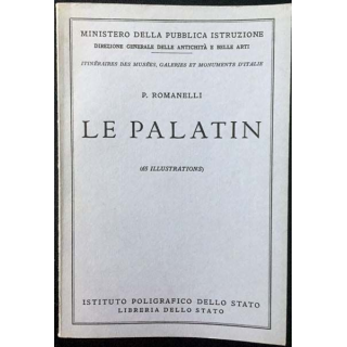 1. Le palatin n°45 de P. Romanelli aux éditions Istituto poligrafico dello stato Libreria Dello Stato