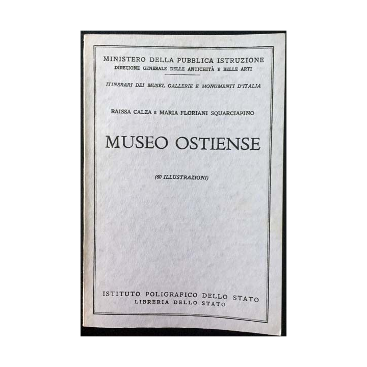 1. Museo Ostiense n°79 de Raiza Calza e Maria Floriani Squarciapino