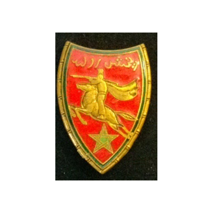 22° régiment de spahis marocains RSM Drago G. 452 en émail