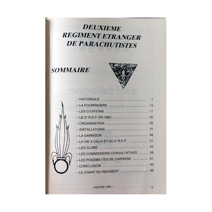 1. Deuxième régiment étranger de parachutistes