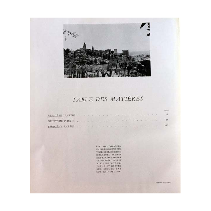 1. L'Alhambra de Grenade de Albert Champdor aux éditions Albert Guillot