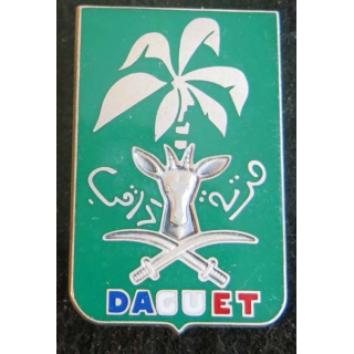 6° régiment de commandement et de soutien  Division DAGUET Balme Saumur argent 