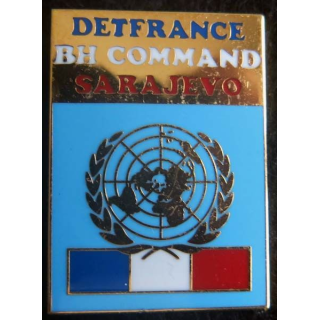 DETFRANCE BH COMMAND  Sarajevo Balme Saumur 