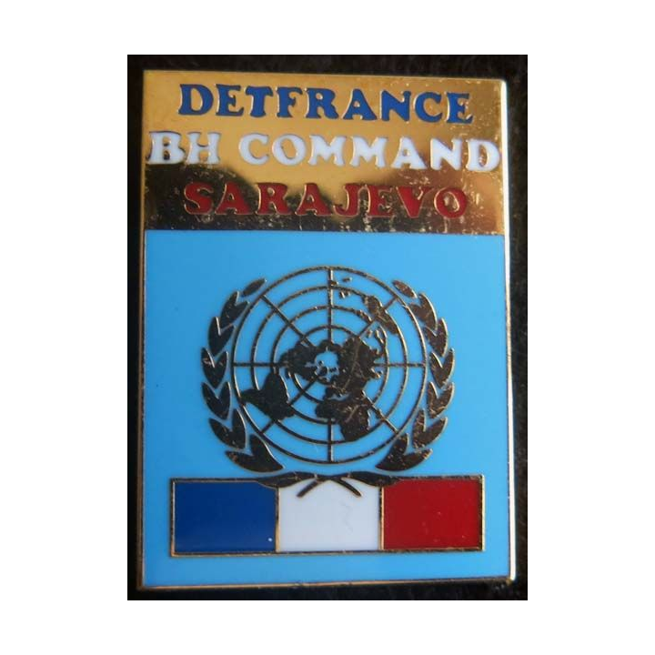 DETFRANCE BH COMMAND  Sarajevo Balme Saumur 