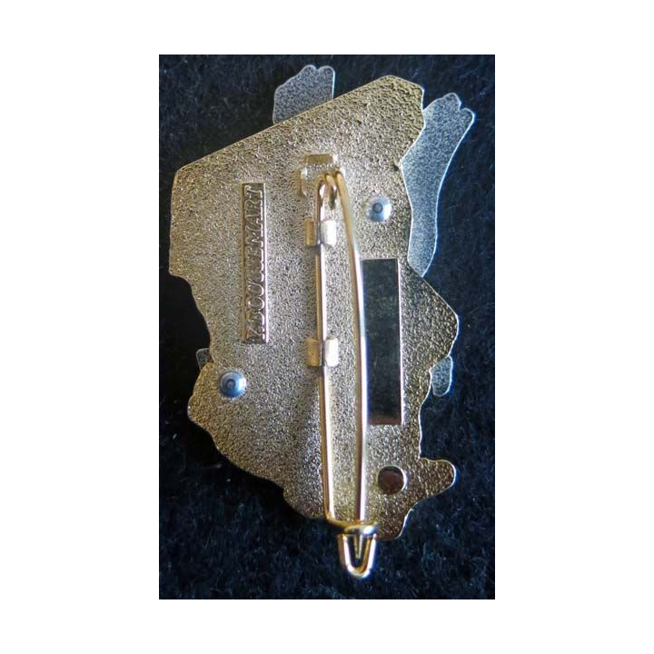 Insigne métallique opération Epervier de fabrication Boussemart 