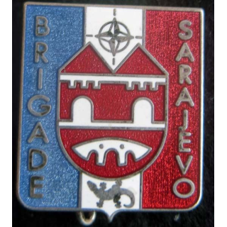 Brigade SARAJEVO de l'IFOR Boussemart G. 4369 translucide