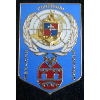 HQ Secteur SARAJEVO FORPRONU 4° mandat Balme Saumur