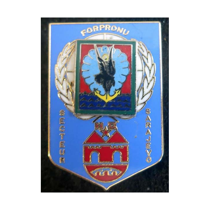 HQ Secteur SARAJEVO FORPRONU 5° mandat Balme Saumur