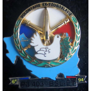 Escadron de transport P3 du 403° BSL de la FORPRONU Boussemart