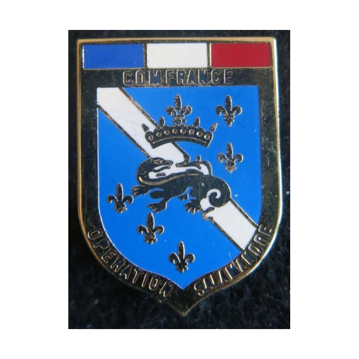 COMFRANCE de l'opération Salamandre  FIA grenu doré