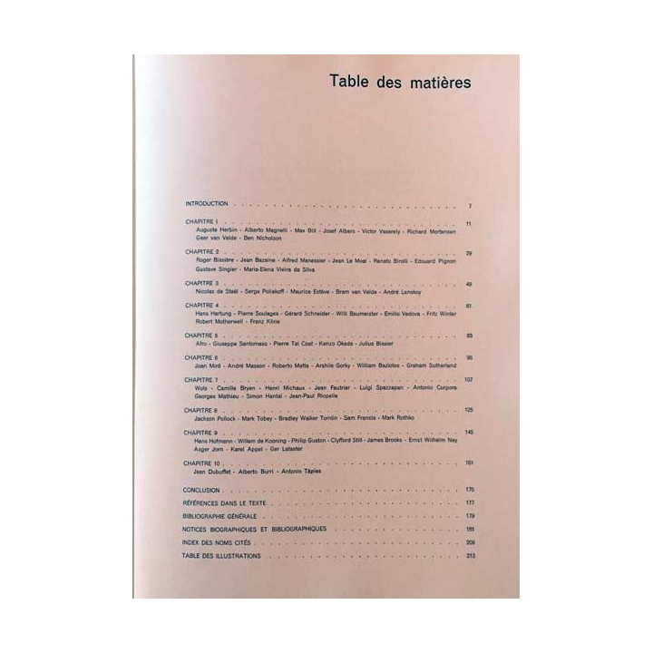 1. Peinture moderne tendances contemporaines texte de Nello Ponente aux éditions Skira