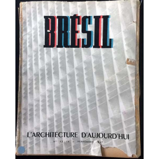 1. Brésil l'architecture d'aujourd'hui Septembre 1947 de Alexandre Persitz