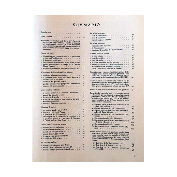 1. Studi per una operante Storia urbana di Venezia de Saverio Muratori aux éditions Istituto poligrafico della stato
