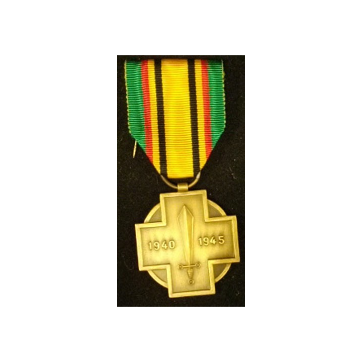 BELGIQUE : MÉDAILLE COMMÉMORATIVE 1940-1945