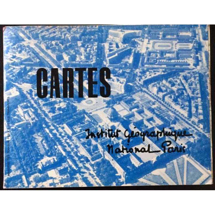 1. Cartes 1964 à l'Institut Géographique National Paris