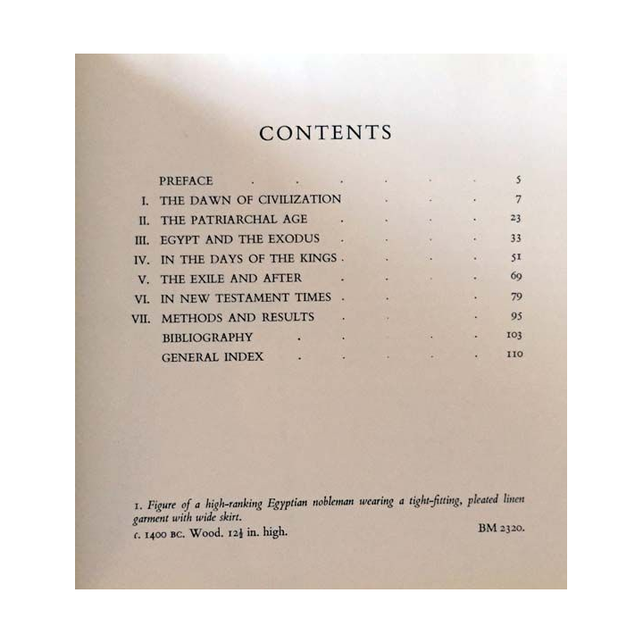 1. Illustrations from biblical archaeology de D.J. Wiseman aux éditions The Tyndale Press