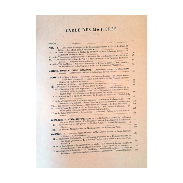 1. Florence et la Toscane de Eugène Müntz aux éditions Librairie Hachette