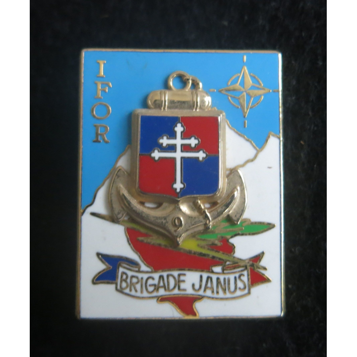 Brigade Janus 9° division infanterie de marine IFOR  Ballard dos