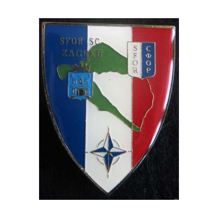 SFOR SC ZAGREB (stabilisation force) de fabrication locale 