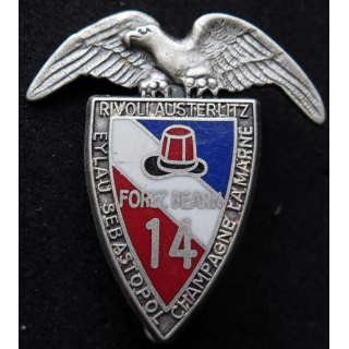 insigne 14° régiment parachutiste de commandement et des services RPCS