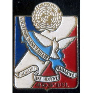 Escadron de base avancé 403° BSL de la FORPRONU de fabrication locale