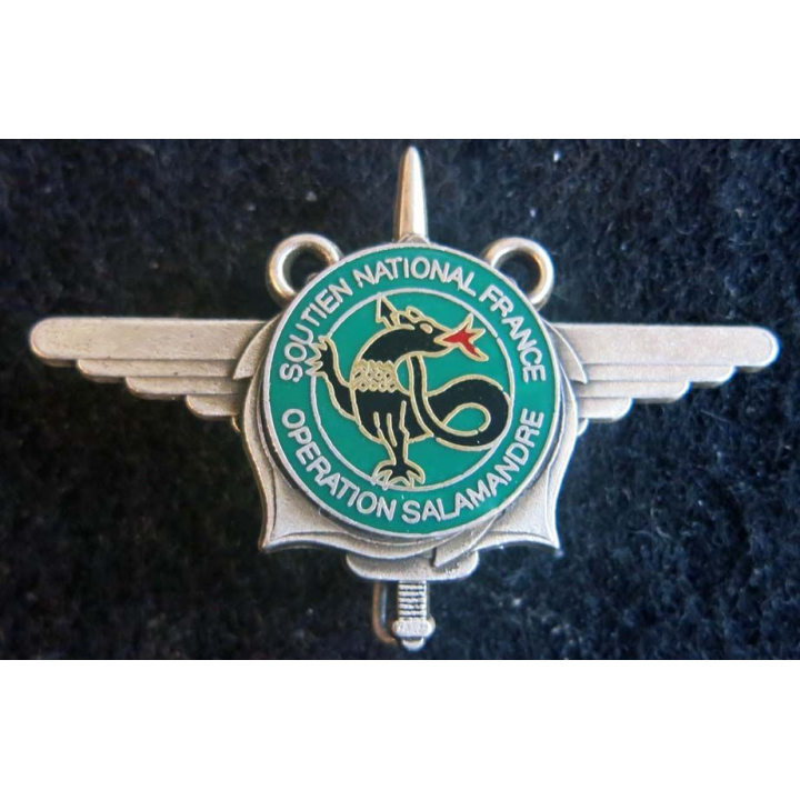 Soutien national France de l'opération Salamandre Pichard Balme G.4726
