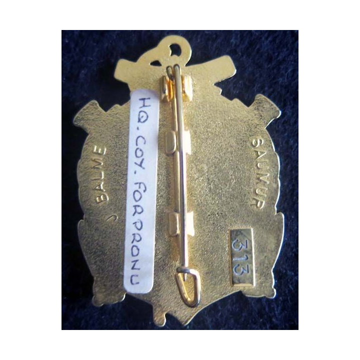 compagnie de QG FORPRONU Sarajevo (HQ Coy UNPROFOR)  Balme Saumur