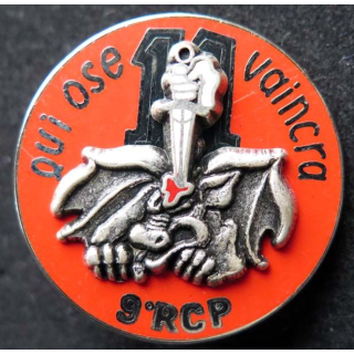 9° RCP insigne 11° compagnie régiment chasseurs parachutistes Ballard