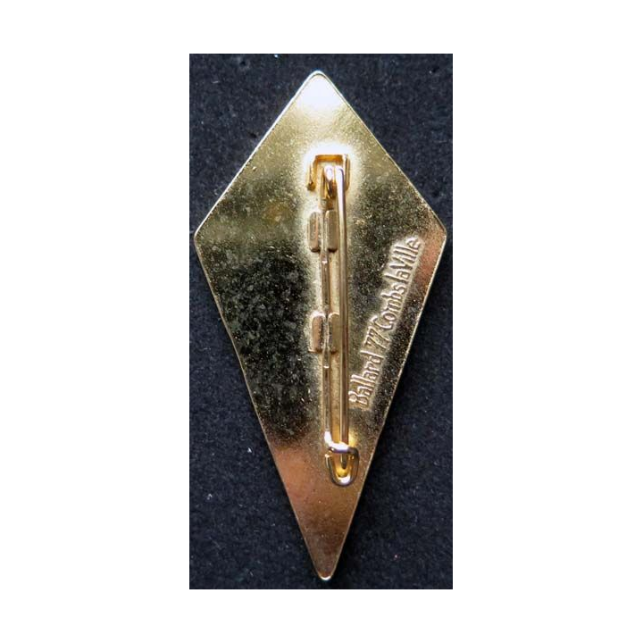 FRANCE LIBRE : insigne de la France Libre 65 x 31 mm Perchoir Ballard