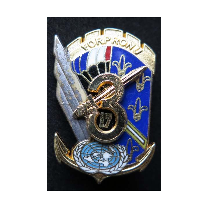17° RGP 3° compagnie régiment parachutiste FORPRONU 1° mandat Ballard
