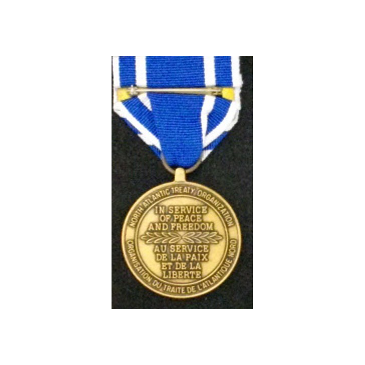 OTAN : médaille commémorative de l'OTAN en Macédoine