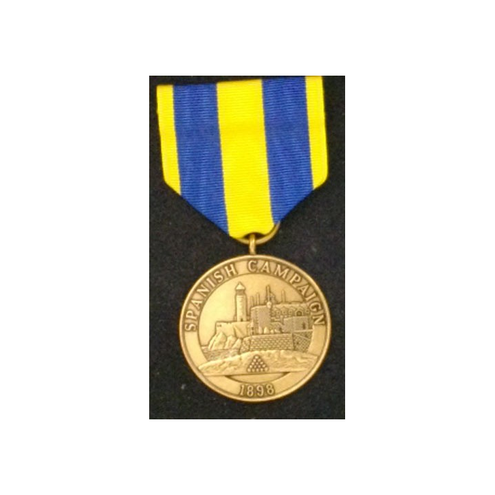 USA : SPANISH CAMPAIGN MEDAL 1898 MARINE CORPS