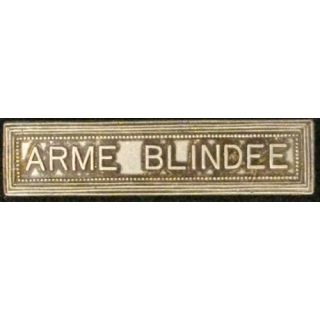 BARRETTE "ARME BLINDÉE"