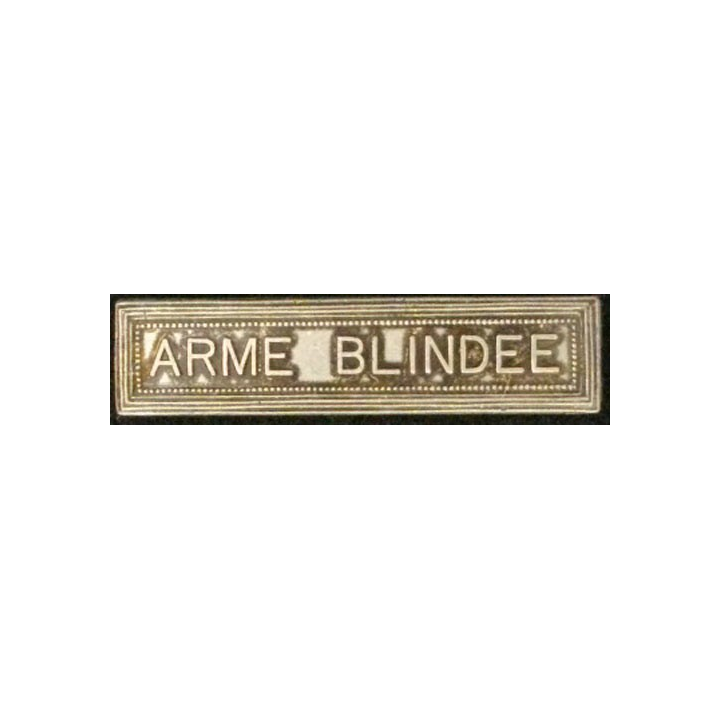 BARRETTE "ARME BLINDÉE"