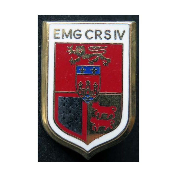 EMG CRS IV compagnie républicaine de sécurité n° IV fabrication Ballard