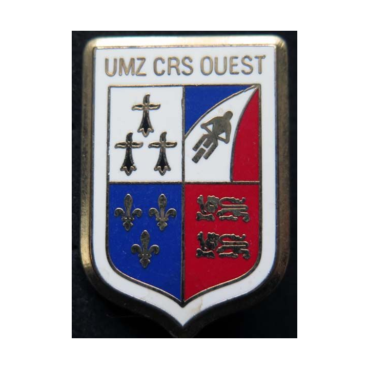 UMZ CRS unité motocyclisye zonale compagnie républicain sécurité Ouest