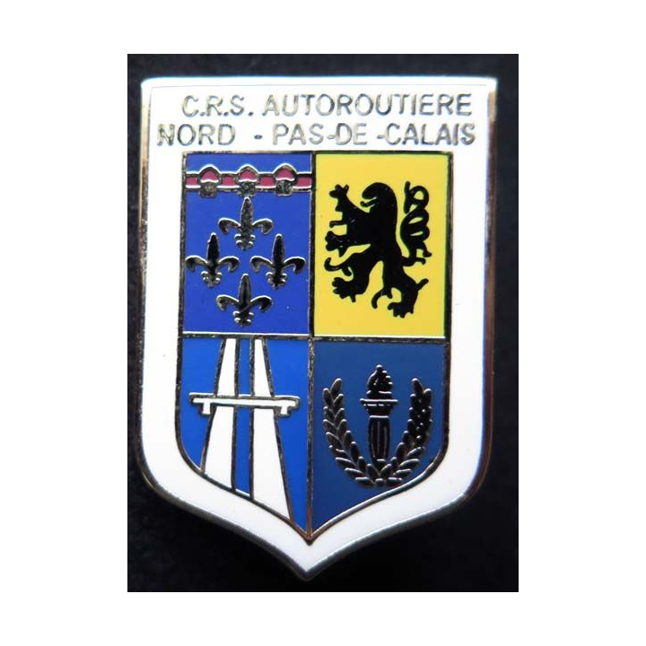 CRS AUTOROUTIERE NORD PAS DE CALAIS compagnie républicaine sécurité autoroutière