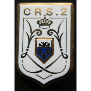 CRS 2 insigne compagnie républicaine de sécurité n° 2 Ballard
