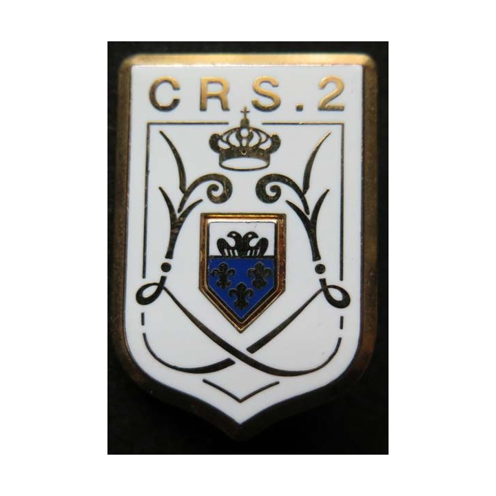 CRS 2 insigne compagnie républicaine de sécurité n° 2 Ballard