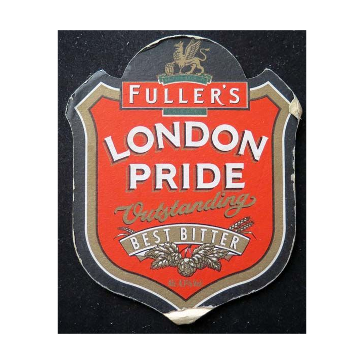 Dessous de verre à bière Fuller's London pride vustanding Fullers